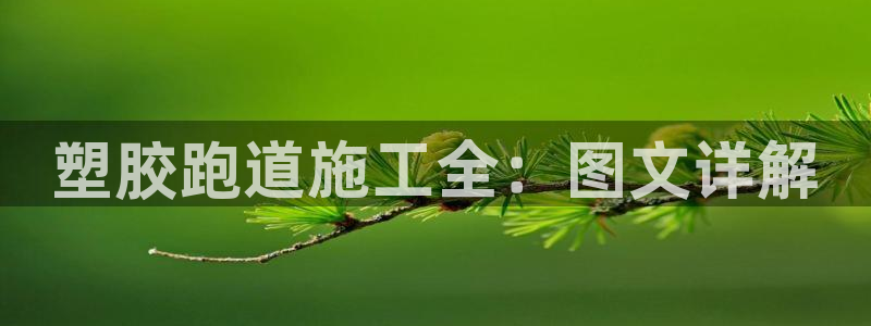 尊龙凯时赢不了：塑胶跑道施工全：图文详解