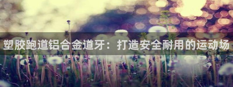 尊龙d88手机版下载：塑胶跑道铝合金道牙：打造安全耐