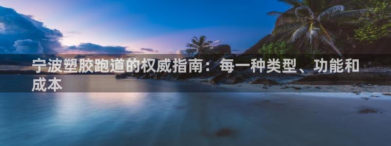 尊龙新版官网网页版：宁波塑胶跑道的权威指南：每一种类