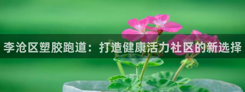 尊龙人生就是博旗舰厅：李沧区塑胶跑道：打造健康活力社区的新选择