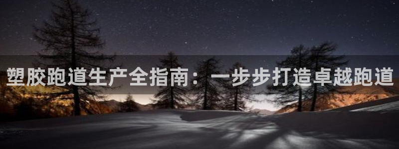 尊龙app最新版本官网：塑胶跑道生产全指南：一步步打造卓越跑道