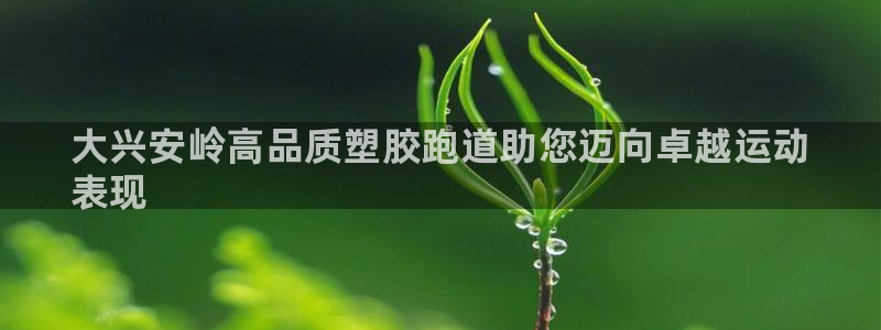 尊龙凯时最新平台登陆：大兴安岭高品质塑胶跑道助您迈向卓越运动
表现