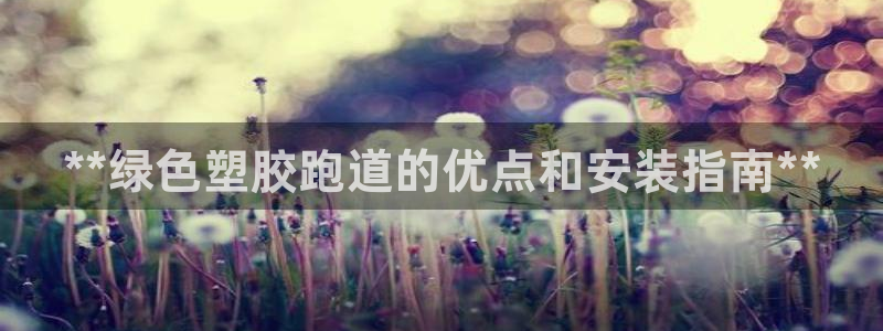 尊龙人生就是博d88 - Z6尊龙官方网站：**绿色塑胶跑道